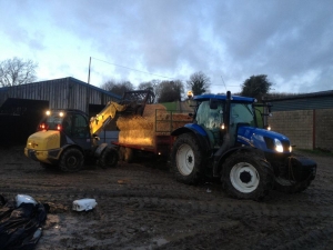 Marshall Bale Trailer in Action